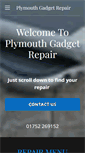 Mobile Screenshot of plymouthgadgetrepair.co.uk
